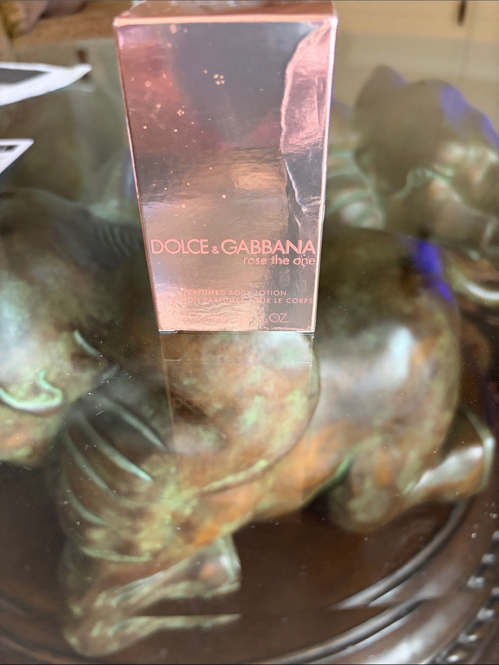 Dolce & Gabbana Rose Gold Shimmer Fragrance Box